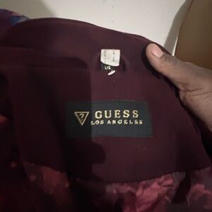 Guess Deep Burgundy Outerwear